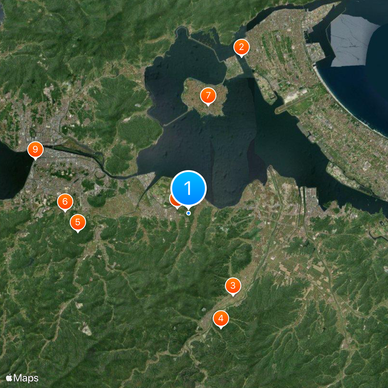 Yomotsuhirasaka Map