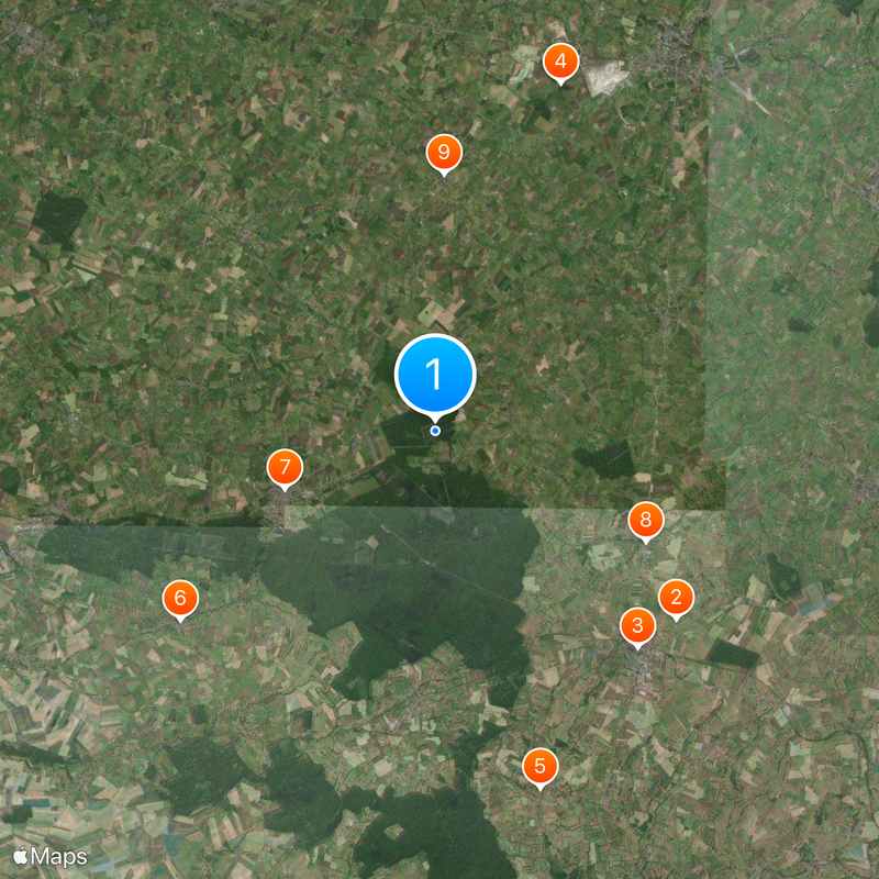 Sambre Map
