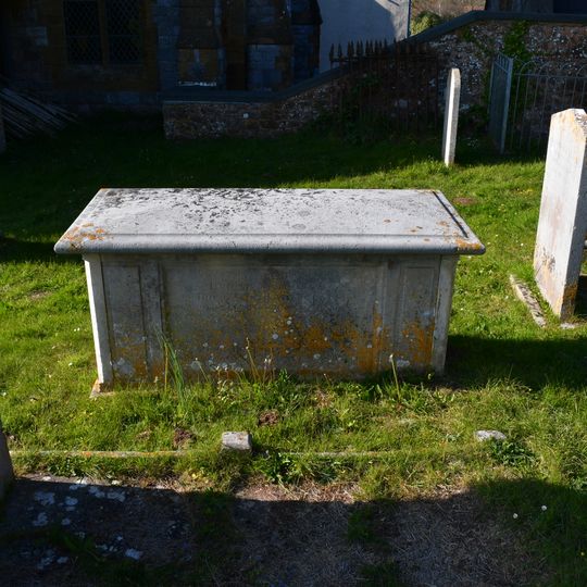 Tedbury Chest Tomb Approximately 4 Metres South East Of Tower Of Church Of St Michael
