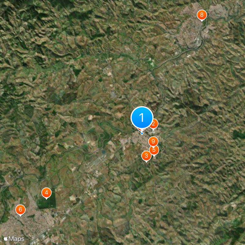 Cachoeira Paulista Mapa