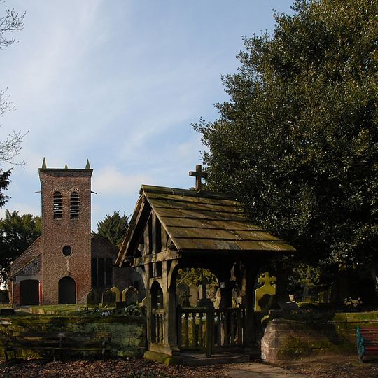 Lychgate, old church of Saint Werburg