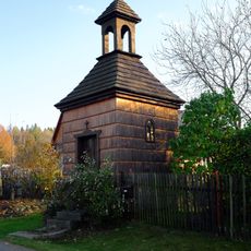 Zvonice na severozápadním okraji Martinic u Skutče