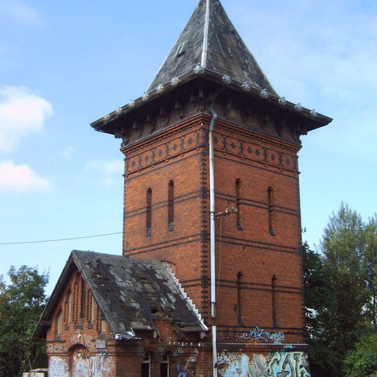 Wasserturm der Hubbrücke Magdeburg