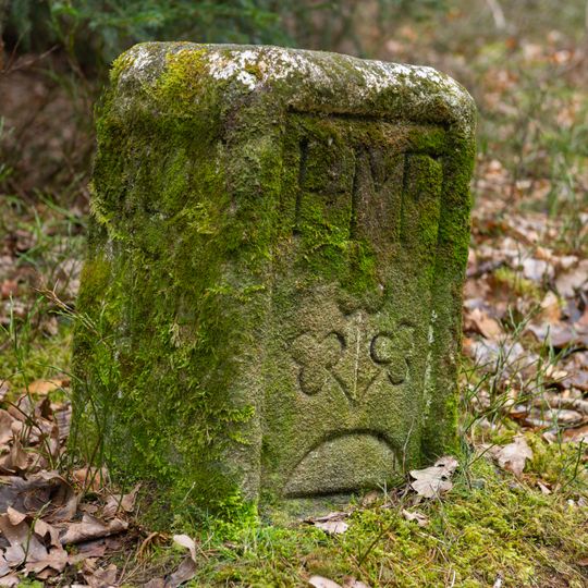 Grenzstein Heilstättenstraße 130 in Zirndorf