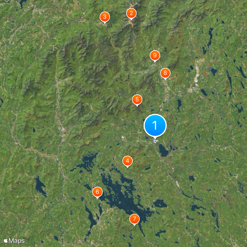 Comté de Carroll Carte