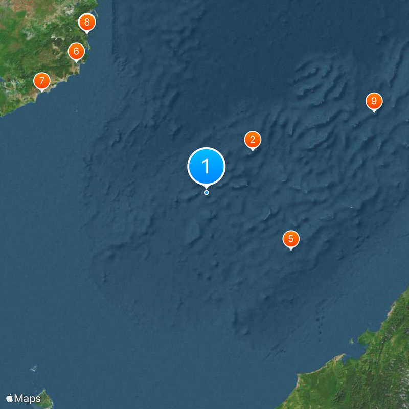 Spratly Island Map