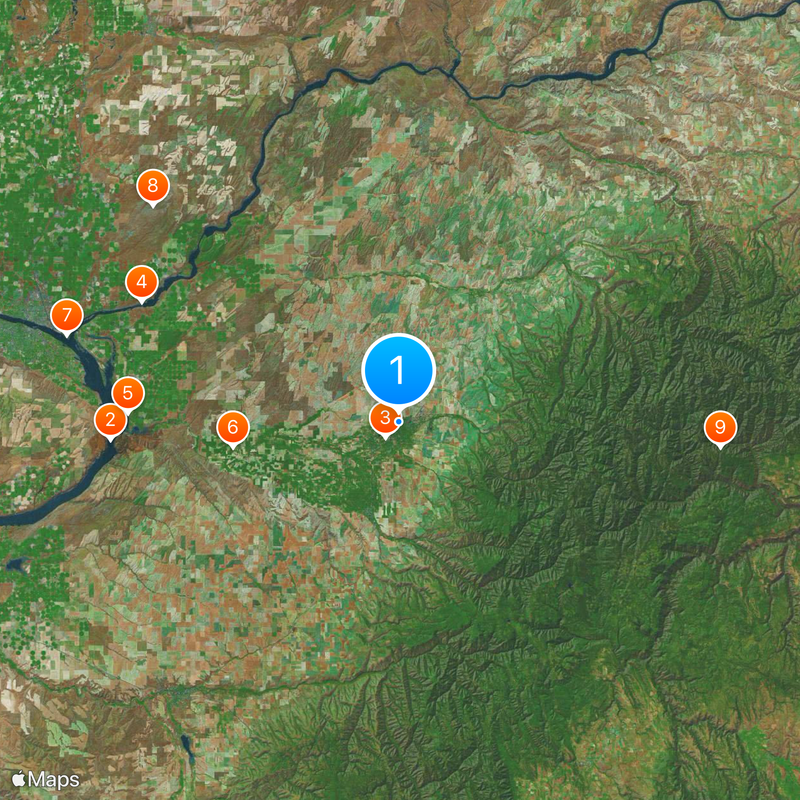 Whitman College Map