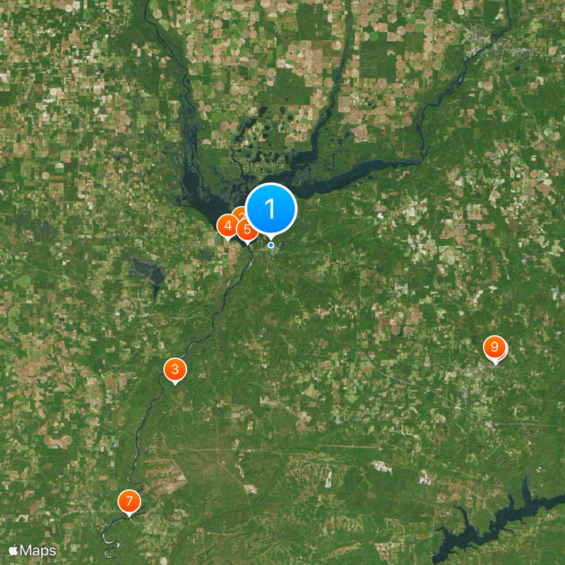 Florida State Hospital Map
