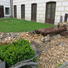 Model Staré a Nové řeky u zámku v Třeboni