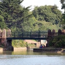 Bridge At East End Of Lake