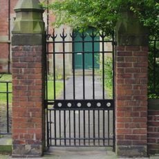 Wall to west of Houldsworth School