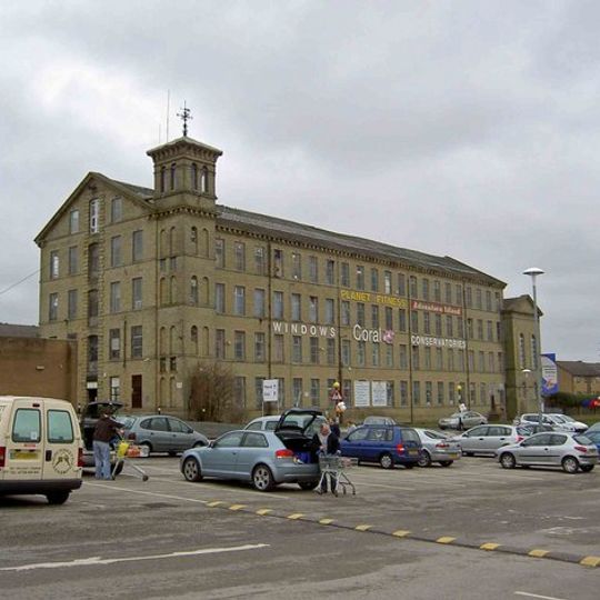 Main Building To South At Buttershaw Mill, Fronting Road