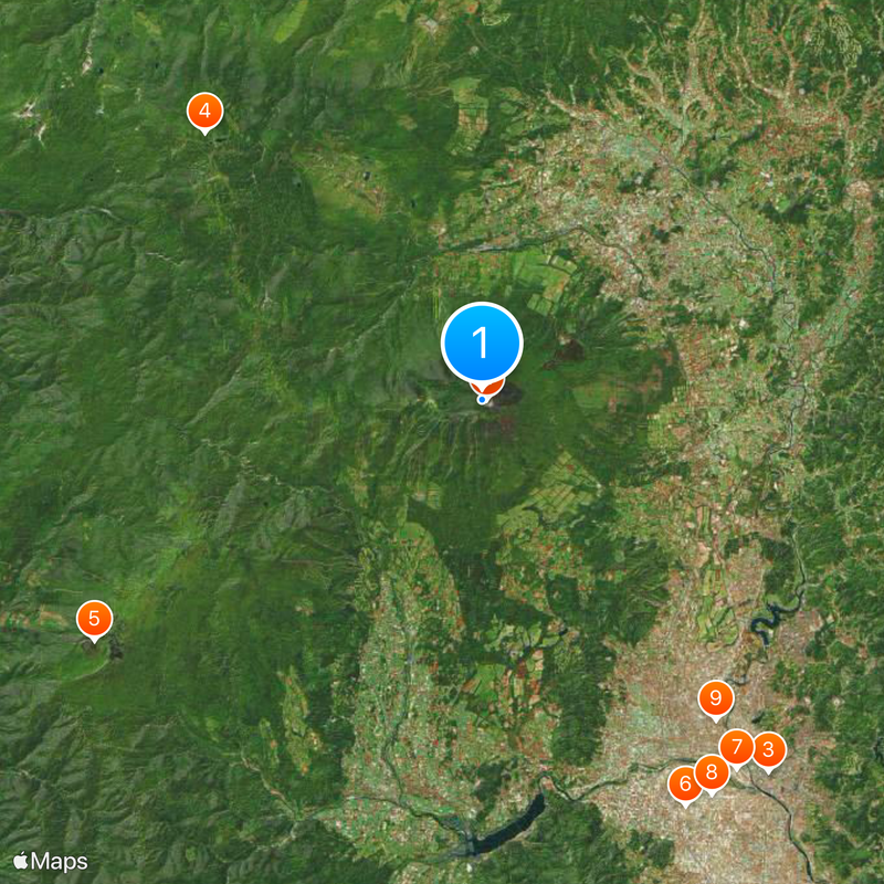 Ou Mountains Map