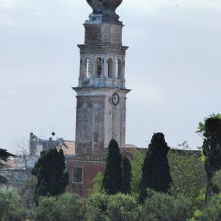 Campanile de l'église San Lazzaro du monastère San Lazzaro degli Armeni