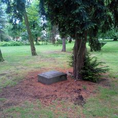 Základní kámen v Sadech Čs. armády v Chomutově