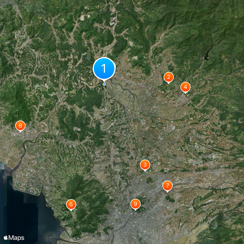 城北高等學校 Map