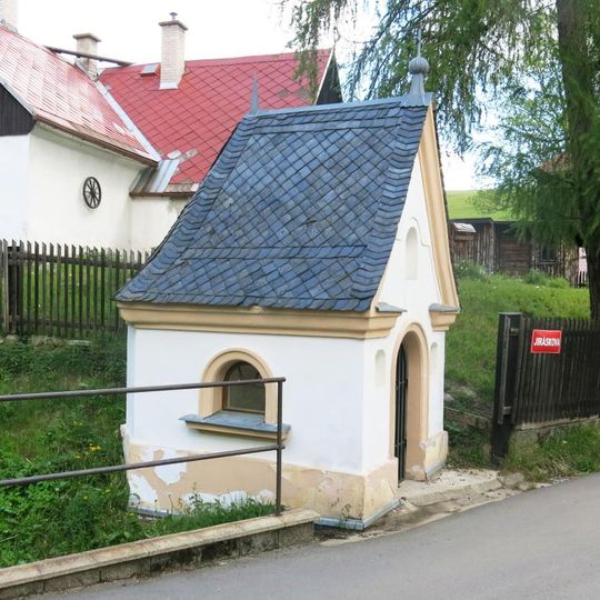 Kaple v Jiráskově ulici ve Vejprtech