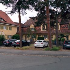 Reihenhausgruppe der Gartenstadt Nürnberg