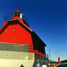 Grand Haven South Pierhead Entrance Light