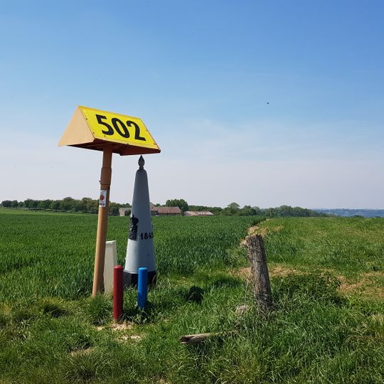 Belgium-Netherlands boundary stone no. 28