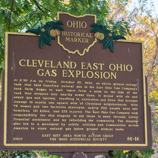Cleveland East Ohio Gas Explosion