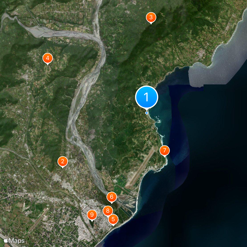 Miramar Resort Taitung Carte