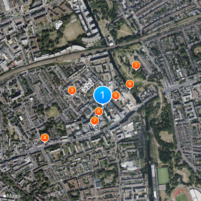 Queen Mary University of London Map