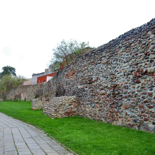 Defensive walls in Żagań