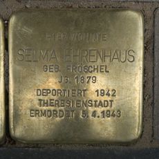 Stolperstein dedicated to Selma Ehrenhaus