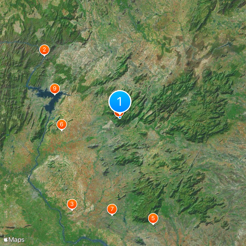 Montfort School, Yercaud Map