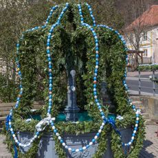 Easter fountains in Gnadenberg