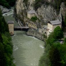 Befestigungsanlage, Talsperre Finstermünz