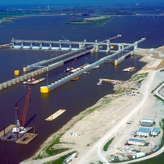 Diga di Melvin Price Locks and