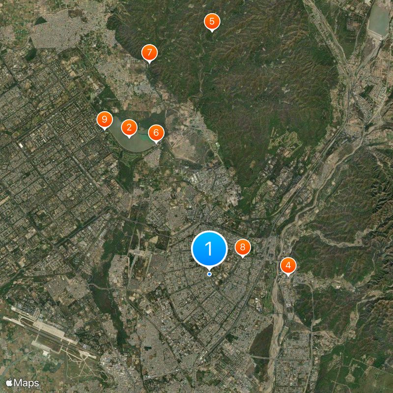 Panchkula Map