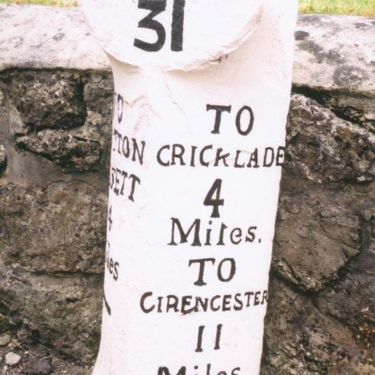 Milestone Opposite Number 15 High Street