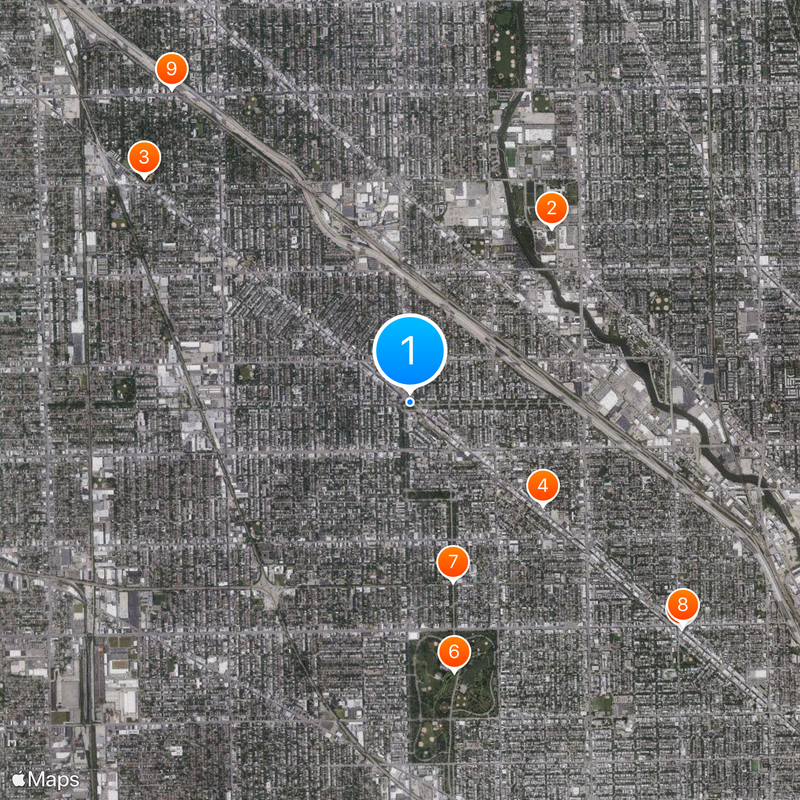 Logan Square Map
