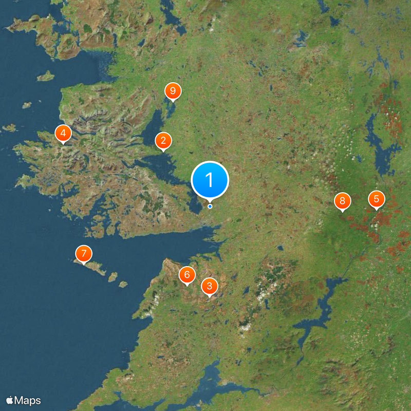 Condado de Galway Mapa