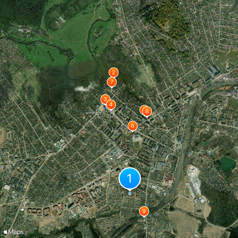 Malojaroslavec Mappa