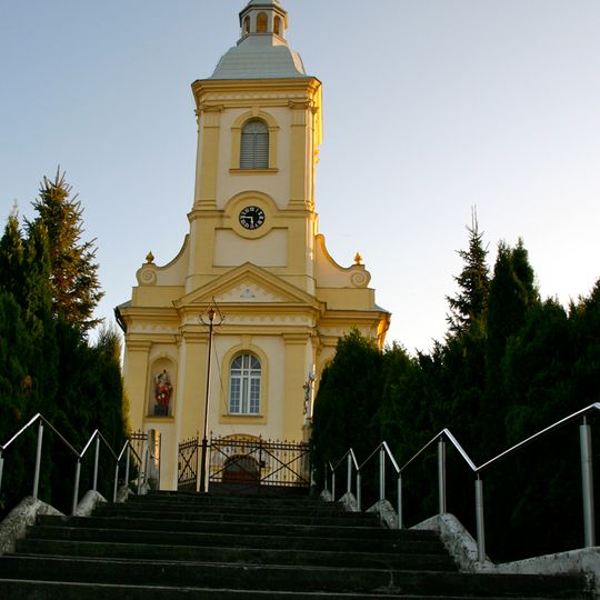 Providence of God church in Ucieszków