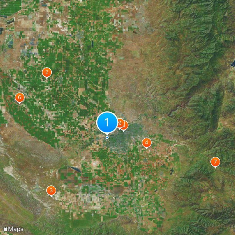 California State University, Bakersfield Map
