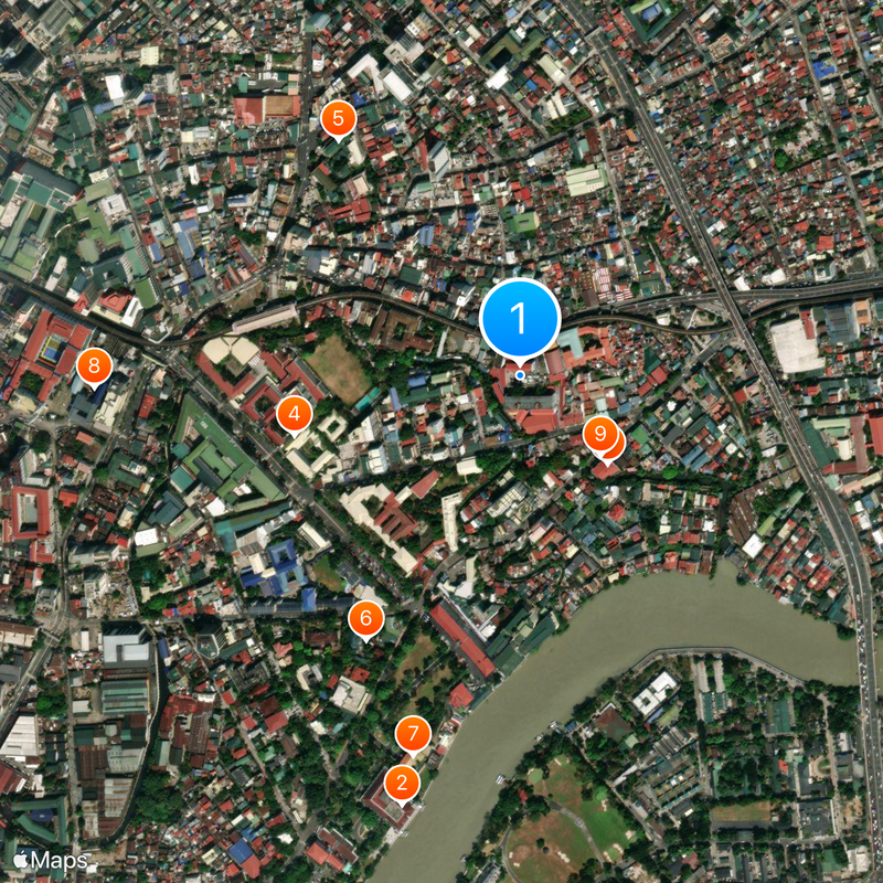 Arellano University Map