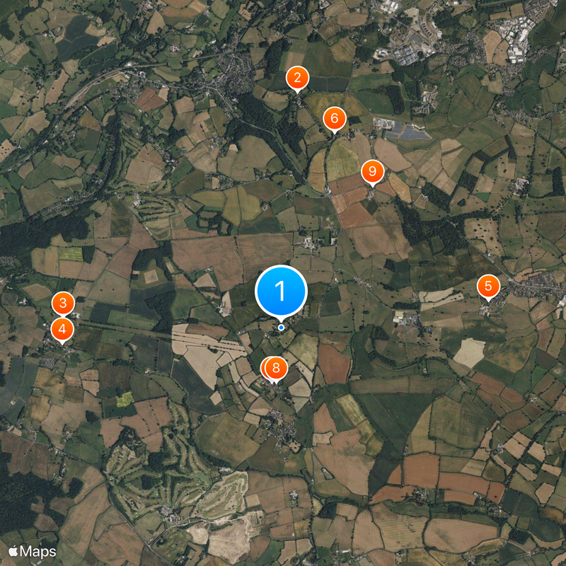 South Wraxall Manor Mappa