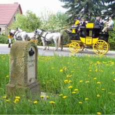 Royal Saxon milestone Naundorf