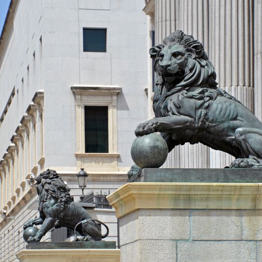 Leones del Congreso de los Diputados