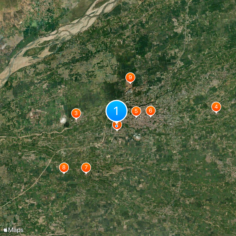 Darasuram Map