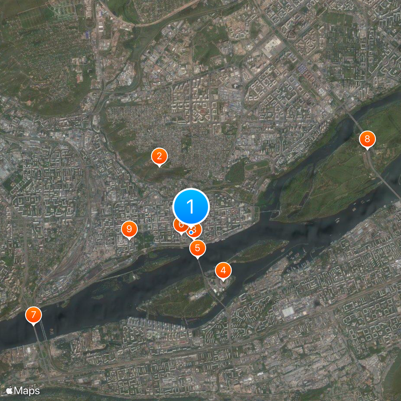 Krasnojarsk Mappa