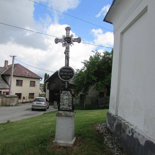 Kříž u kaple v Proseči pod Křemešníkem