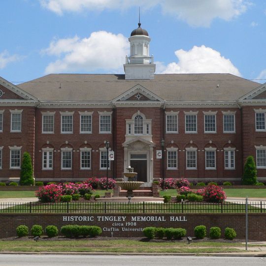 Tingley Memorial Hall, Claflin College