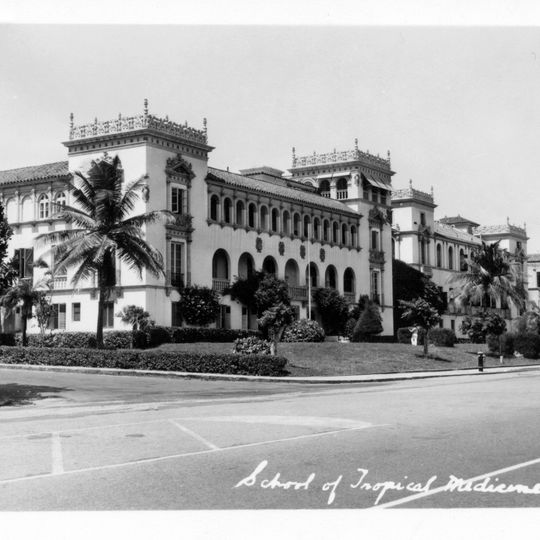 Antiguo edificio de la Escuela de medicina tropical