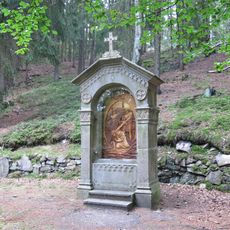 Kaplička zastavení VII. na křížové cestě v Nejdku